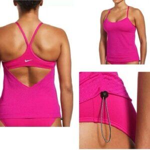 Nike Layered Mesh Tankini Top